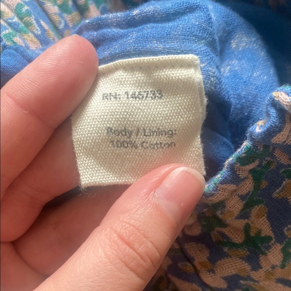 Mirth High Waist Floral Blue Women's Shorts - Picture 9 of 11